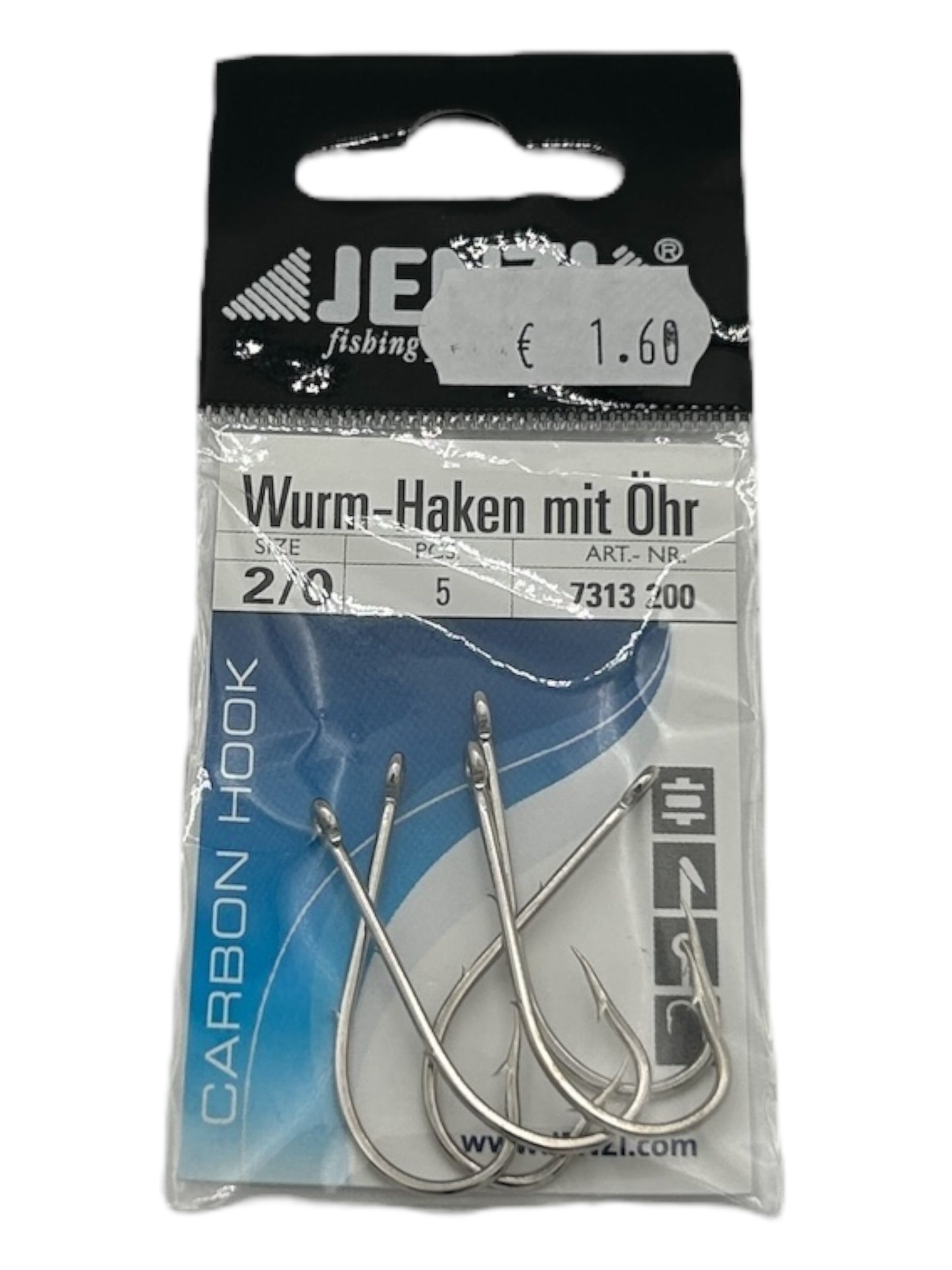 JENZI Wurm-Haken mit Öhr
