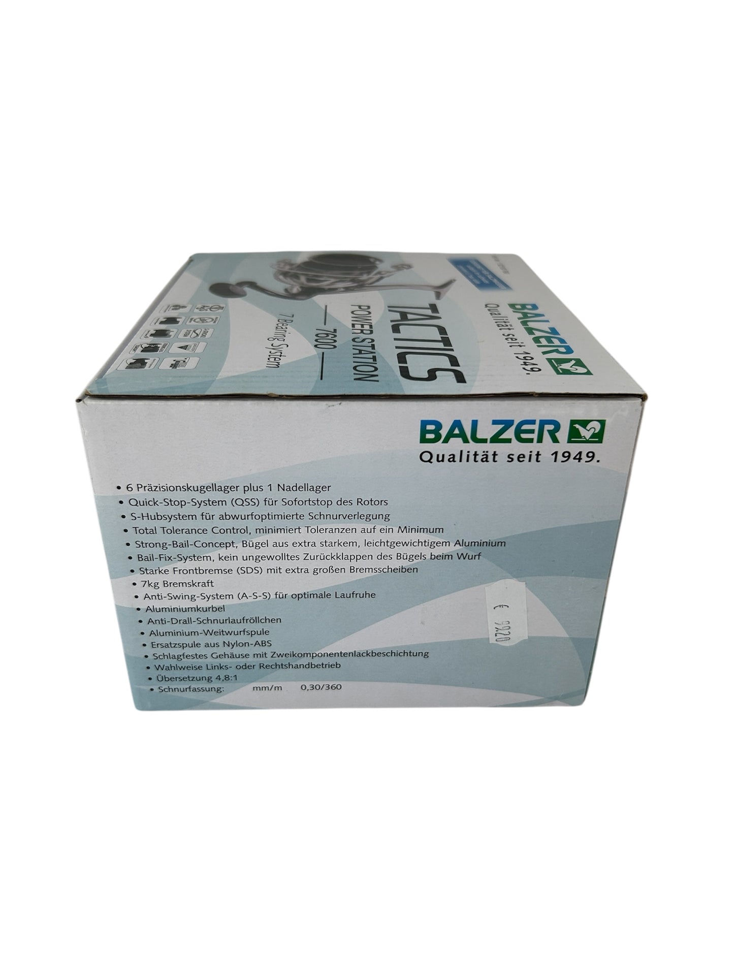 Salzwasser Rolle "Tactics Power Station 7600" Balzer