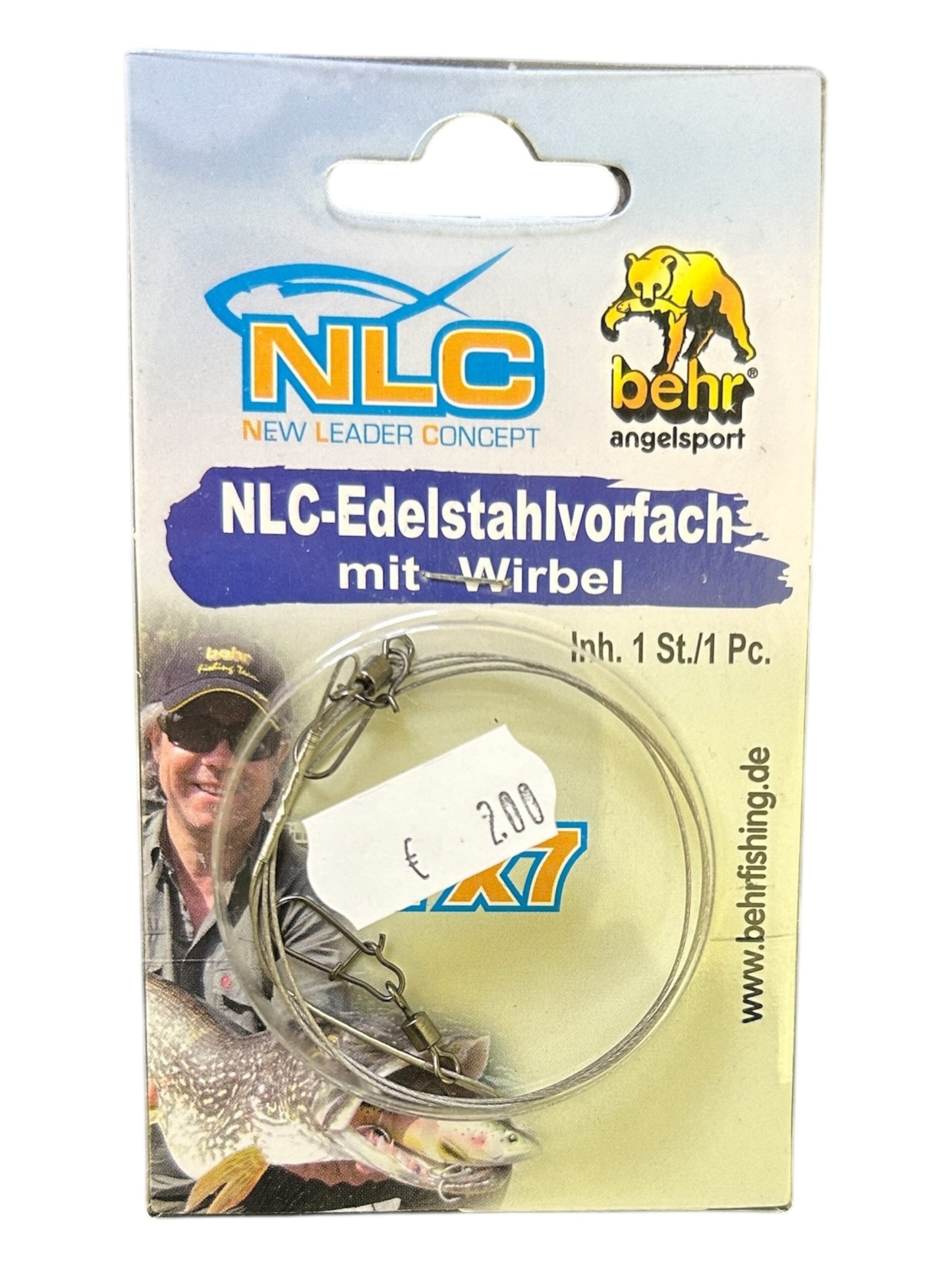 NLC-Edelstahlvorfach mit Wirbel