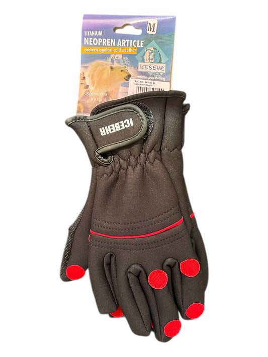 ICEBEHR Titanium-Neopren-Handschuh