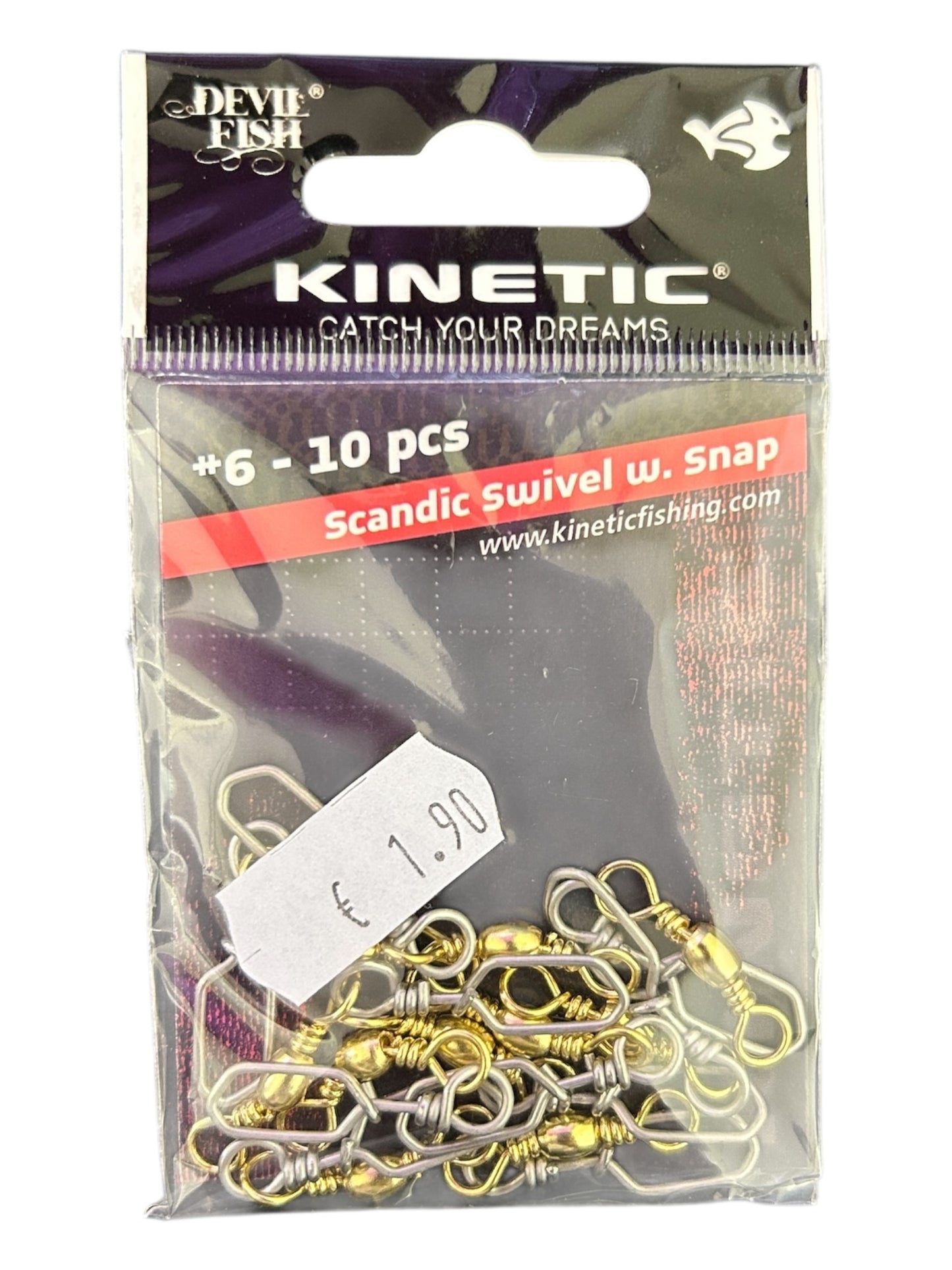KINETIC Scandic Swivel with Snap